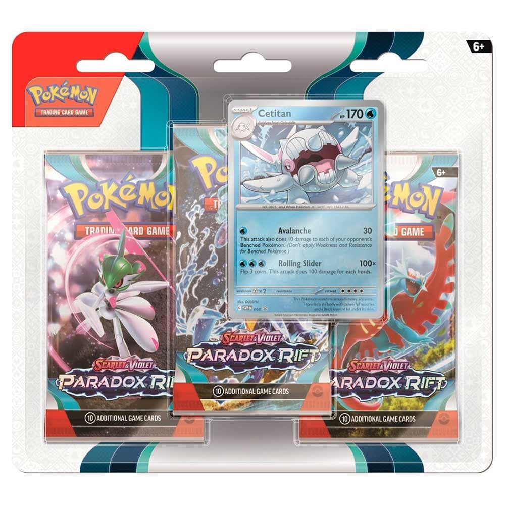 Pokémon TCG: Scarlet & Violet - Paradox Rift 3-Pack Blister
