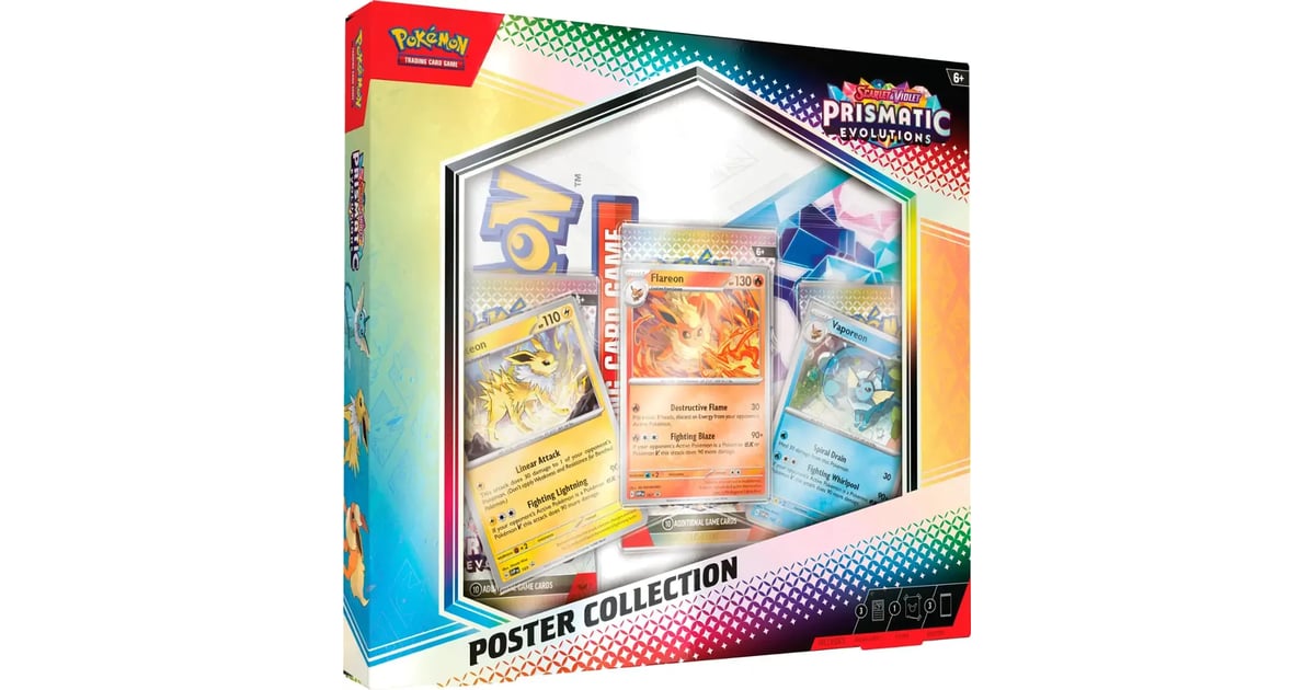 Pokémon TCG: Prismatic Evolutions Poster Collection