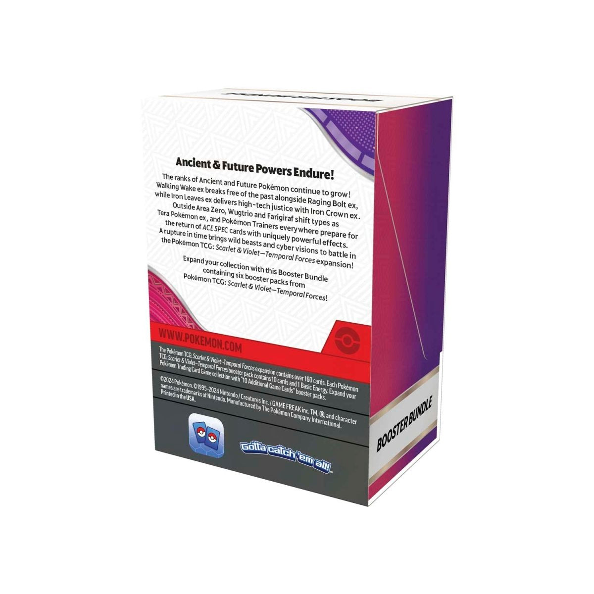 Pokémon TCG: SCARLET & VIOLET - TEMPORAL FORCES BOOSTER BUNDLE