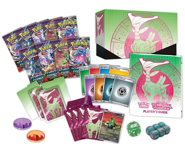 Pokémon TCG: SCARLET & VIOLET - TEMPORAL FORCES ELITE TRAINER BOX (IRON LEAVES)