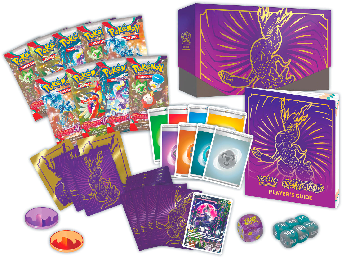 Pokémon TCG: SCARLET AND VIOLET ELITE TRAINER BOX - MIRAIDON