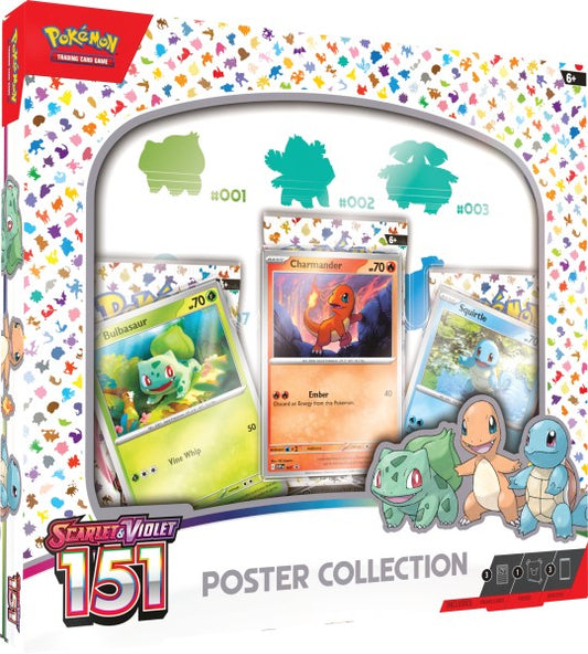 SCARLET & VIOLET - POKEMON 151 POSTER COLLECTION