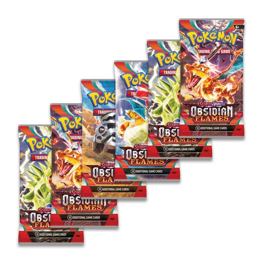 SCARLET & VIOLET - OBSIDIAN FLAMES BOOSTER BUNDLE (6 PACKS)