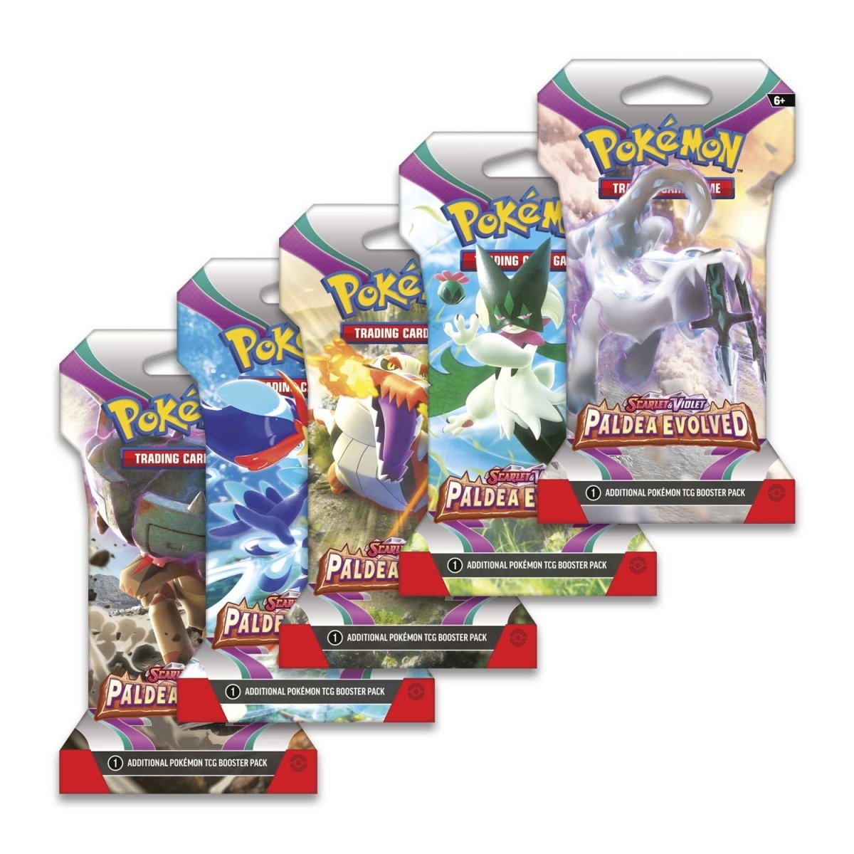 SCARLET & VIOLET - PALDEA EVOVLED SLEEVED BOOSTER PACKS