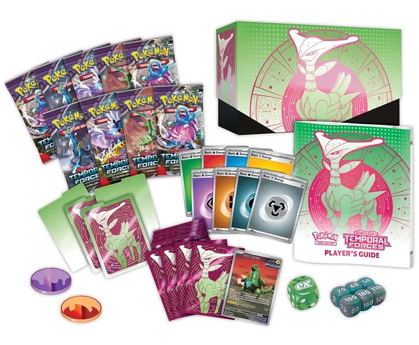 SCARLET & VIOLET - TEMPORAL FORCES ELITE TRAINER BOX (IRON LEAVES)