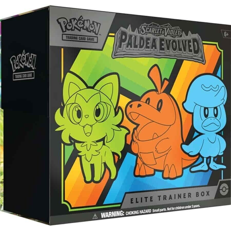 SCARLET & VIOLET - PALDEA EVOVLED ELITE TRAINER BOX