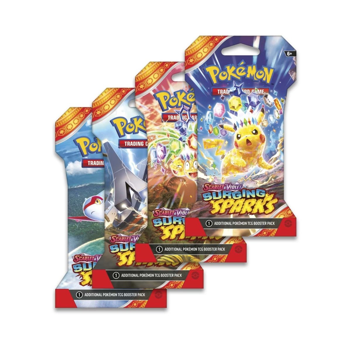 Pokémon TCG: Scarlet & Violet - Surging Sparks Sleeved Booster Pack